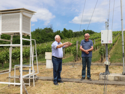 Klimatološka postaja u vinogradu obilježava 20 godina rada Klimatološka postaja u vinogradu obilježava 20 godina rada