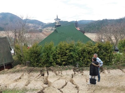 Kliziste usled pražnjenja jezera