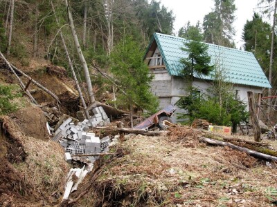 Kliziste usled pražnjenja jezera