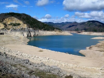 Klizište uslijed pražnjenja jezera