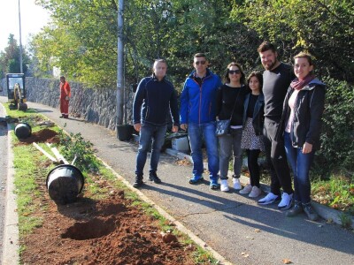 Kolektivna sadnja drveća u Kastvu