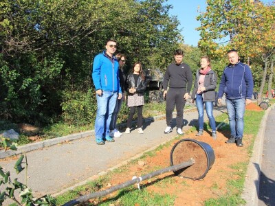 Kolektivna sadnja drveća u Kastvu