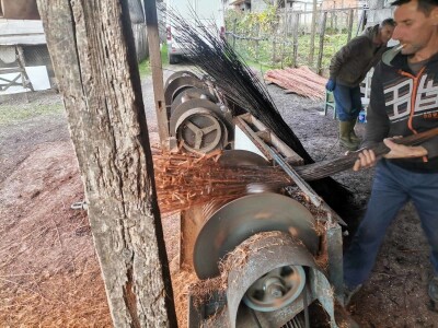 Korparstvo - priprema šibe Korparstvo - priprema šibe