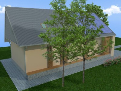 Prirodna gradnja - kuća u Petrinji