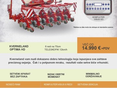 Kverneland sejalice - akcija