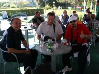 Ekipa Nove zemlje: San Katava, Tibor Bajus i Zlatko Pavošević