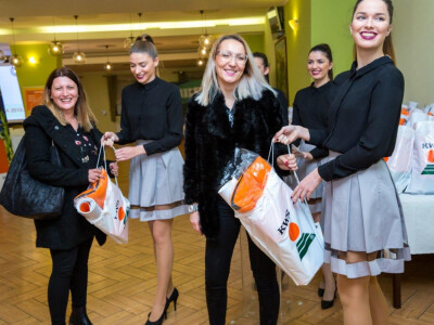 Podjela vrećica gostima