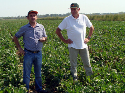 Dražen Jurišić dipl. ing. agr., managing direktor, Odjel šećerne repe i Claus Hoeck, Regionalni direktor za jugoistočnu Europu