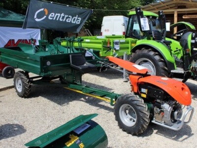 Motokolutivator + prikolica