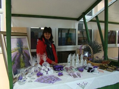 Katarina Pavlović proizvode od lavande izlaže i na sajmovima