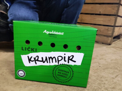 Lički krumpir, tvrtka Agrovelebit