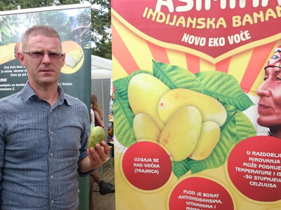 Ivan Šulog sa indijanskom bananom