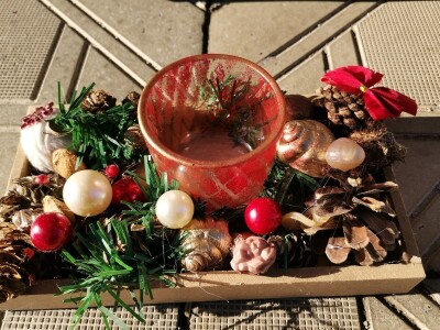 Ljiljine novogodišnje dekoracije od prirodnih i recikliranih materijala