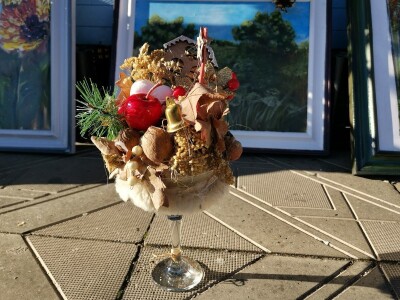 Ljiljine novogodišnje dekoracije od prirodnih i recikliranih materijala