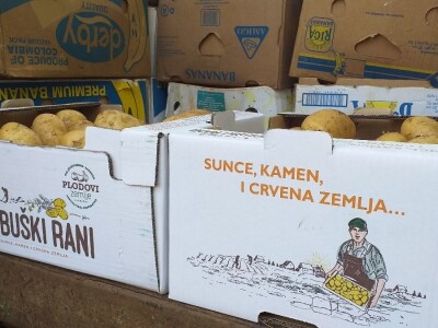 Ljubuški mladi krompir, selo Šipovača