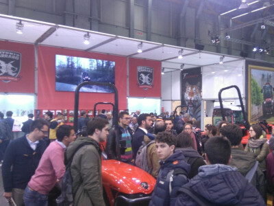 Stefan Arilje na sajmu EIMA, Bolonja 2016.