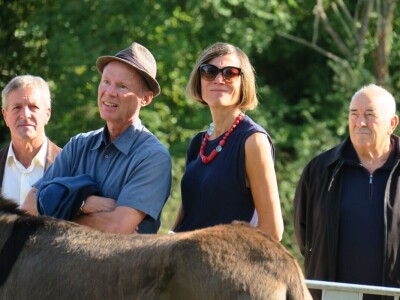 : Magarica Rožina, vlasnika Luke Lupetine – Šampionka Smotre Istarskog tovara u Juršićimaa