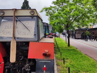 Majski protesti u Novom Sadu