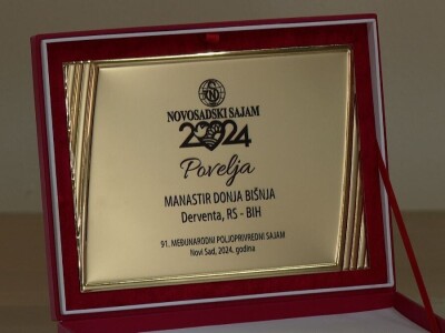 Manastirska šampionska rakija iz Dervente stigla na sve kontinete Manastirska šampionska rakija iz Dervente stigla na sve kontinete