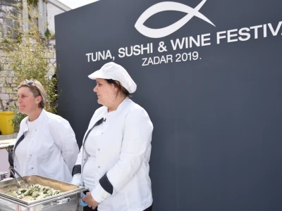 Manifestacija Tuna sushi u Zadru
