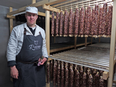 Marcel Stojnšek, mladi proizvođač mesnih proizvoda iz Haloza