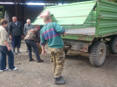 Pripreme za odlazak na njivu