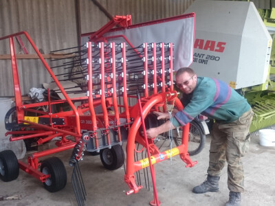 Novi skupljač za sijeno