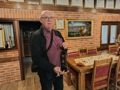 Marijan Matočec, autor nagrađivanih 'vina s peskov'