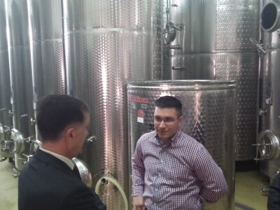 Franjo Markota s ministrom Romićem