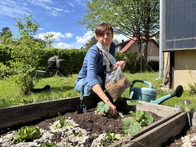 Martina Petrak koristi u povrtnjaku Woolee repelent od ovčje vune