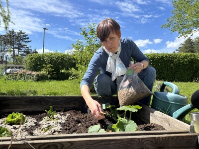 Martina Petrak koristi u povrtnjaku Woolee repelent od ovčje vune