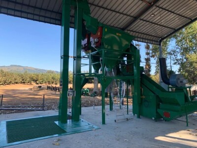 Mašine i postrojenja za uklanjanje nečistoća i sušenje lešnika