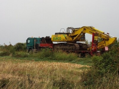 Uređivanje terena prethodilo je podizanju nasada