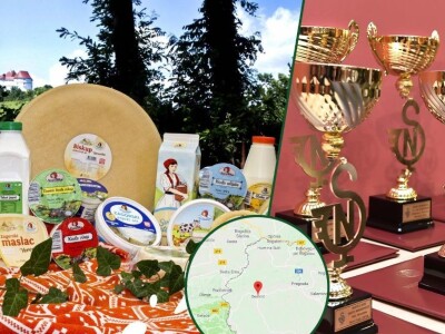 Mini mljekara Veronika, Desinić na sajmu u Novom Sadu