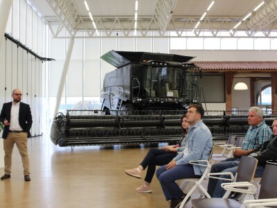 Mladi Farmeri posjetili tvornicu kombajna Massey Ferguson u Italiji