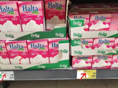 Mlijeko i mliječni proizvodi označeni u trgovinama