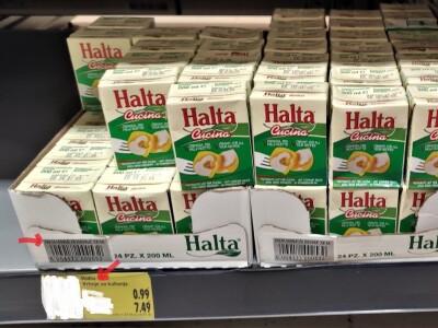 Mlijeko i mliječni proizvodi označeni u trgovinama