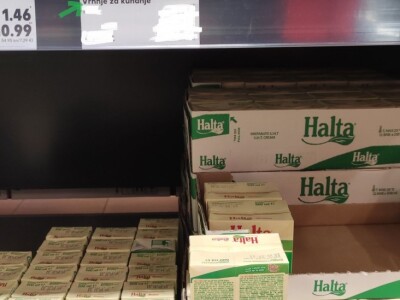 Mlijeko i mliječni proizvodi označeni u trgovinama