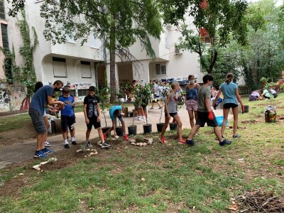 Mostarski Bulevar uljepšan jestivim gradskim dvorištem