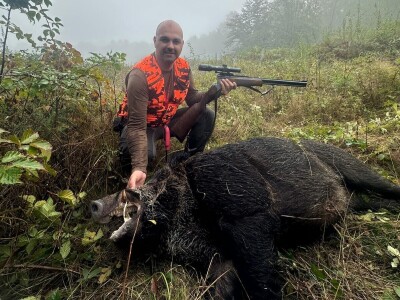 Na Duškov nišan pao vepar kapitalac od 192 kg Na Duškov nišan pao vepar kapitalac od 192 kg