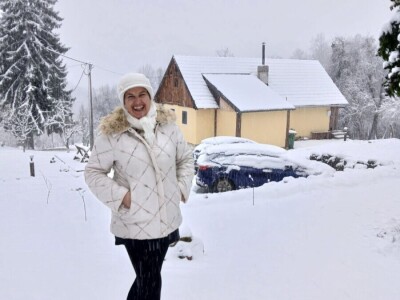 Na Žumberku se kuha snijeg