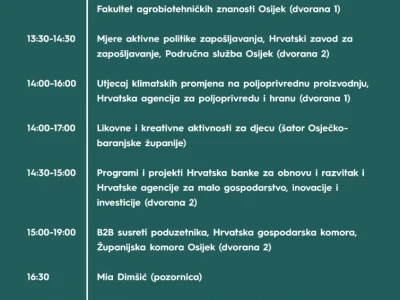 Najava otvorenja Gospodarskog centra i Proljetnog sajma