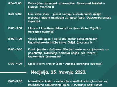 Najava otvorenja Gospodarskog centra i Proljetnog sajma Najava otvorenja Gospodarskog centra i Proljetnog sajma