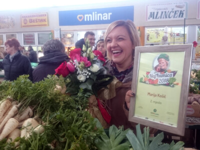 Dodjela priznanja Najkumica na varaždinskoj tržnici