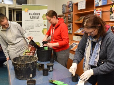 Nakon što je postala knjižnica sjemena, bjelovarska knjižnica uvela radionice „Ekološkog vrtlarenja“