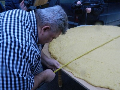 Napravio najveći kačamak u Srbiji