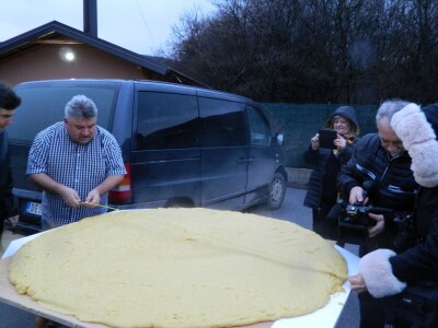 Napravio najveći kačamak u Srbiji