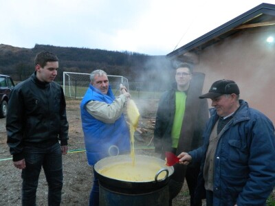 Napravio najveći kačamak u Srbiji
