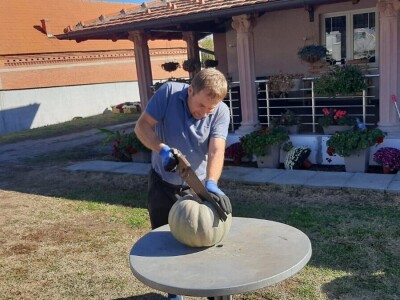 Nenad je šampion u uzgajanju bundeva, foto: M. Lazarević