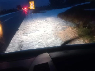 Nevrijeme u Dalmatinskoj zagori